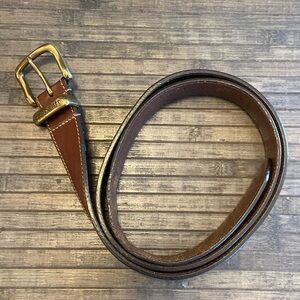 CARHARTT MENS BROWN LEATHER BELT SIZE 46